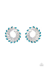 Load image into Gallery viewer, Paparazzi Firework Fanfare - Blue Earrings