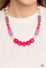 Load image into Gallery viewer, Paparazzi A SHEEN Slate - Pink Necklace