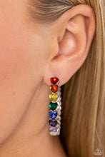 Load image into Gallery viewer, Paparazzi Hypnotic Heart Attack - Multi Earrings