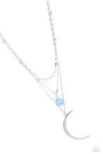 Load image into Gallery viewer, Paparazzi Lunar Landslide - Blue Necklace