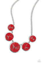 Load image into Gallery viewer, Paparazzi PALM Before the Storm - Red NECKLACE