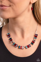 Load image into Gallery viewer, Paparazzi Elite Emeralds - Red Necklace