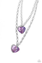 Load image into Gallery viewer, Paparazzi Layered Love - Purple Necklace