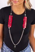 Load image into Gallery viewer, Paparazzi Shell Sensation - Red necklace
