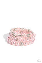 Load image into Gallery viewer, Paparazzi Vastly Vintage - Pink Bracelet
