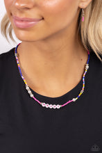 Load image into Gallery viewer, Paparazzi Happy to See You - Pink Necklace
