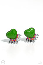 Load image into Gallery viewer, Paparazzi Spring Story - Green Earrings