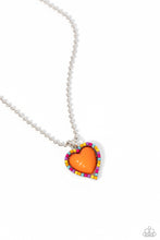 Load image into Gallery viewer, Paparazzi Romantic Ragtime - Orange Necklace