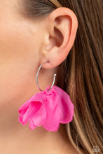 Load image into Gallery viewer, Paparazzi Chiffon Class - Pink Earrings