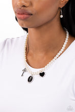 Load image into Gallery viewer, Paparazzi Charming Collision - Black Necklace