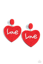 Load image into Gallery viewer, Paparazzi Sweet Seeds - Red Earrings