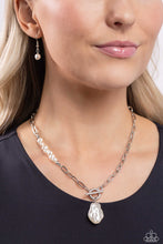 Load image into Gallery viewer, Paparazzi Courting Cosmopolitan - White Necklace