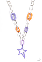 Load image into Gallery viewer, Paparazzi Stargazing Show - Purple Necklace