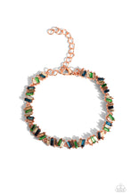 Load image into Gallery viewer, Paparazzi Emerald Ensemble - Copper Bracelet