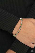 Load image into Gallery viewer, Paparazzi Emerald Ensemble - Copper Bracelet