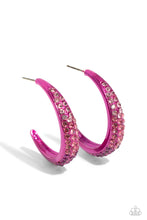 Load image into Gallery viewer, Paparazzi Obsessed with Ombré - Pink Earrings