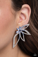 Load image into Gallery viewer, Paparazzi Twinkling Tulip - Blue Earrings
