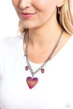 Load image into Gallery viewer, Paparazzi For the Most HEART - Pink Necklace