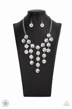 Load image into Gallery viewer, Spotlight Stunner Oversized White Rhinestone Necklace - Demetra's Bling Boutique