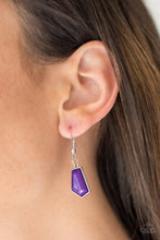 Load image into Gallery viewer, Get Up and GEO - Purple Necklace - Demetra's Bling Boutique