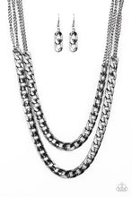 Load image into Gallery viewer, Hit Em Up - Black Necklace - Demetra's Bling Boutique