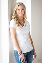 Load image into Gallery viewer, Hit Em Up - Black Necklace - Demetra's Bling Boutique