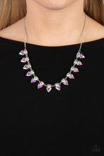 Load image into Gallery viewer, Razor-Sharp Refinement - White Necklace - Demetra's Bling Boutique