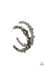 Load image into Gallery viewer, New Age Nostalgia - Multi Hematite Rhinestone Earrings - Demetra's Bling Boutique