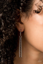 Load image into Gallery viewer, Turn Up The Mix - Silver Layered Chain Necklace - Demetra's Bling Boutique