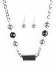 Load image into Gallery viewer, All About Attitude - Silver Gunmetal Necklace - Demetra's Bling Boutique