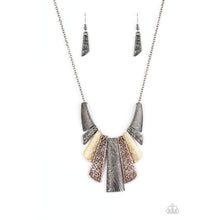 Load image into Gallery viewer, Cave Girl Grotto - Multi
Hammered Necklace - Demetra's Bling Boutique