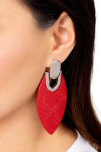 Load image into Gallery viewer, Paparazzi Wildly Workable - Red Earrings
