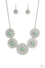 Load image into Gallery viewer, Paparazzi Chrysanthemum Craze - Green Necklace
