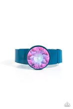 Load image into Gallery viewer, Paparazzi - Exaggerated Ego - Blue Bracelet
