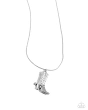 Load image into Gallery viewer, Paparazzi Cowboy Confidence - White Necklace
