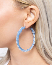 Load image into Gallery viewer, Paparazzi Denim Debut - Blue Earrings
