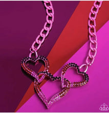 Load image into Gallery viewer, Paparazzi Eclectically Enamored - Pink Necklace
