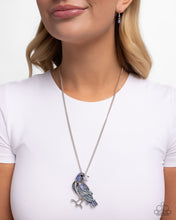 Load image into Gallery viewer, Paparazzi Radiant Raven - Blue Necklace
