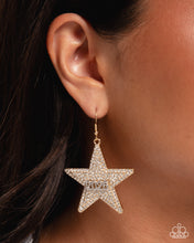 Load image into Gallery viewer, Paparazzi - Celebratory Character - Gold Earrings
