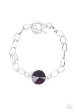 Load image into Gallery viewer, All Aglitter - Purple Gem - Bracelet - Demetra's Bling Boutique
