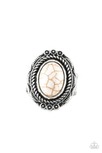 Load image into Gallery viewer, Tumblin Tumbleweeds - White Stone Ring - Demetra's Bling Boutique
