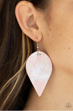 Load image into Gallery viewer, Enchanted Shimmer Pink Earrings - Demetra's Bling Boutique
