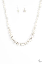 Load image into Gallery viewer, Showtime Shimmer - White Necklace - Demetra's Bling Boutique
