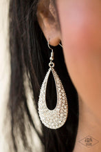 Load image into Gallery viewer, Big-Time Spender - White Earrings - Demetra's Online Bling Boutique
