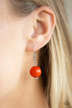 Load image into Gallery viewer, Gorgeously Globetrotter - Orange Necklace - Demetra's Bling Boutique
