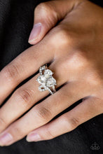 Load image into Gallery viewer, Friends In High-End Places - White Teardrop Ring - Demetra's Bling Boutique
