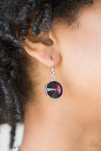 Load image into Gallery viewer, She Sparkles On - Purple Pendant Necklace - Demetra's Bling Boutique
