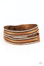 Load image into Gallery viewer, Rocker Rivalry - Copper Bracelet - Demetra's Bling Boutique

