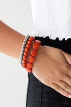 Load image into Gallery viewer, Color Venture - Orange Bracelet - Demetra's Bling Boutique
