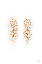 Load image into Gallery viewer, Fabulously Flattering -  Gold

Pearl Earrings - Demetra's Bling Boutique
